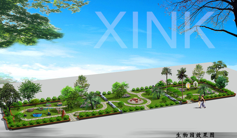 創(chuàng  )意生物園效果圖